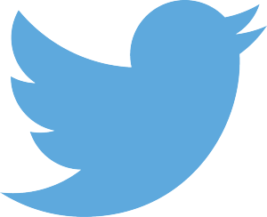 blue twitter logo